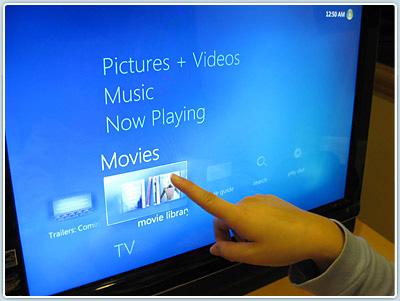 microsoft touch screenS